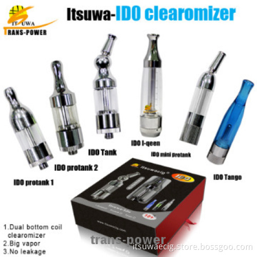 itsuwa 2014 new design IDO e-cigarette bottom coil atomizere